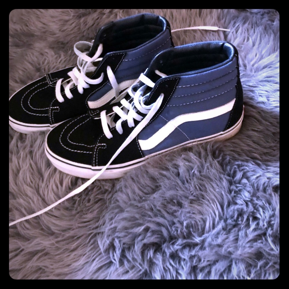 Two Toned Vans High Top Sneaker